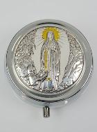 Custode Notre Dame de Lourdes - Boîte et Médaille en Argent