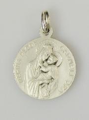 Médaille du Scapulaire en Argent Massif 925/1000 - 18 mm