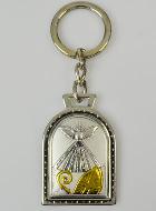 Porte-Clés Esprit Saint - Pape et Vatican - Argent Massif - 5 cm