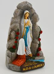 Statue Grotte des Apparitions Vierge Marie de Lourdes - 14 cm