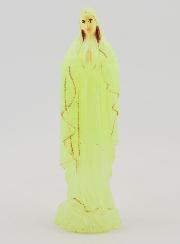 Statue Vierge Marie de Lourdes Fluo - 10 cm