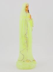 Statue Vierge Marie de Lourdes Fluo - 15 cm