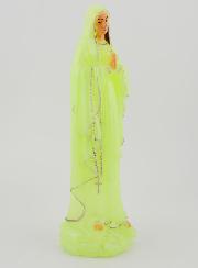 Statue Vierge Marie de Lourdes Fluo - 18 cm
