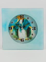 Horloge de la Vierge Miraculeuse - 12 cm