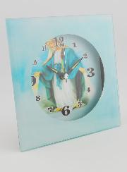 Horloge de la Vierge Miraculeuse - 12 cm