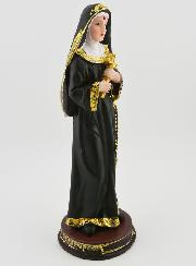 Statue Sainte Rita sur Socle en Résine - 20 cm