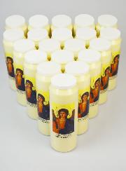 Lot de 20 Bougies de Neuvaine Archange Saint Raphaël