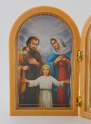 Icône Diptyque Sainte Famille + Prière de Bénédiction