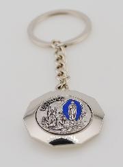 Porte-Clés des Apparitions de Notre Dame de Lourdes