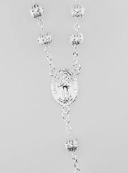 Chapelet en Argent Sculpté