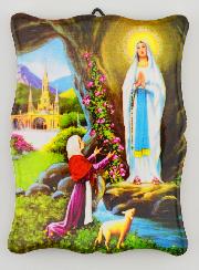 Cadre Icône Apparitions Notre Dame de Lourdes