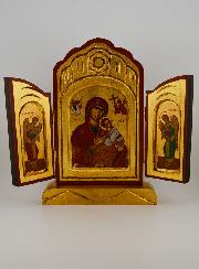 Icône Triptyque Vierge du Perpétuel Secours - 26 cm
