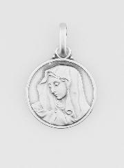 Médaille Vierge Marie au Voile en Argent 925/1000