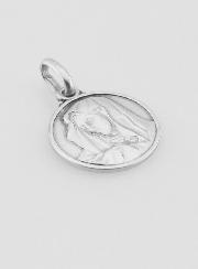 Médaille Vierge Marie au Voile en Argent 925/1000