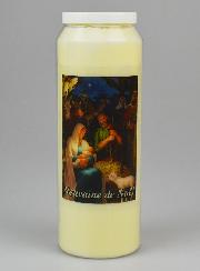 Bougie de Neuvaine de Noël - 17.5cm