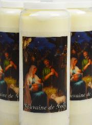 Lot de 3 Bougies de Neuvaine de Noël
