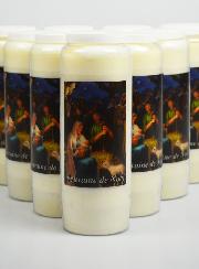 Lot de 10 Bougies de Neuvaine de Noël