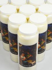 Lot de 10 Bougies de Neuvaine de Noël