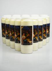 Lot de 20 Bougies de Neuvaine de Noël