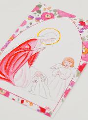 Image de Baptême - Vierge Marie et Ange-Gardien