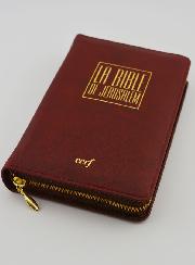 La Bible de Jérusalem de Voyage - Zippée Bordeaux