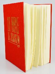 La Bible de Jérusalem - Grand Format Reliée rouge sous coffret
