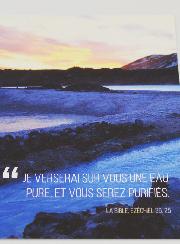 Image de Baptême - Je Verserai sur vous une Eau Pure