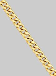 Chaîne Maille Gourmette 1,8mm en Or Plaqué - 45 cm