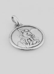 Médaille de Baptême Saint Michel en Argent 925/1000