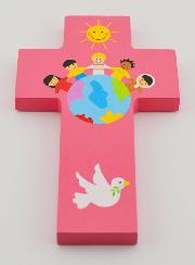 Croix en Bois Enfants du Monde