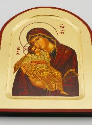 Icône de la Vierge de Tendresse - 17 cm