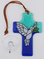 Croix en Verre - Esprit Saint