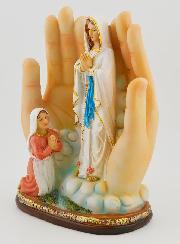Statue Vierge Marie Lumineuse Prière