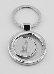 Porte-Clés Notre Dame de Lourdes - 4 cm