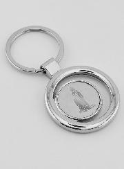Porte-Clés Notre Dame de Lourdes - 4 cm