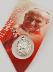 Plaque Auto Rétroviseur - Pape Saint Jean-Paul 2