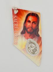 Plaque Auto Rétroviseur - Sacré Coeur de Jésus