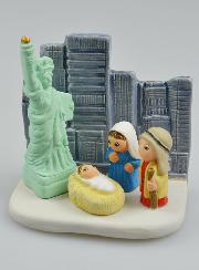 Crèche de Noël  - Nativité New York