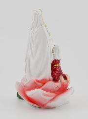 Statue Notre Dame de Lourdes et Ste Bernadette - 9 cm
