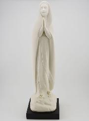 Statue Artisanale Notre Dame de Lourdes Moderne - 35 cm