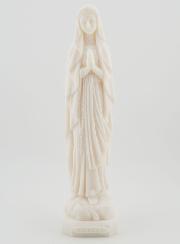 Statue de Lourdes en Albâtre - 20 cm