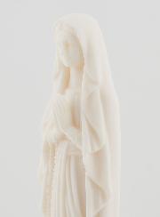 Statue de Lourdes en Albâtre - 20 cm