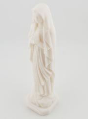 Statue de Lourdes en Albâtre - 20 cm