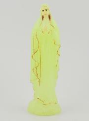 Statue Notre Dame de Lourdes Fluorescente  - 10 cm