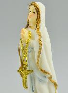 Statue Notre Dame de Lourdes - 8 cm