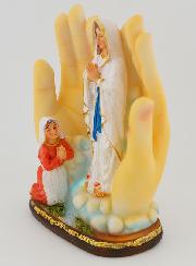 Statue Lumineuse Notre Dame de Lourdes - 14 cm