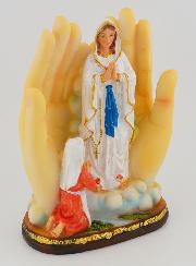 Statue Lumineuse Notre Dame de Lourdes - 14 cm