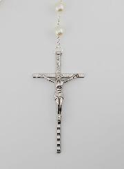 Grand Chapelet en Perles de Nacre - 80 cm