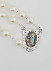 Grand Chapelet en Perles de Nacre - 80 cm