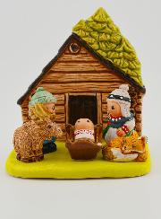 Crèche de Noël du Monde - Nativité Norvège